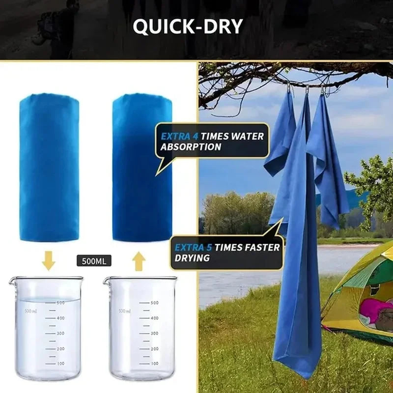 Quick-Dry Sports Towel 40X80/76X152CM Microfiber