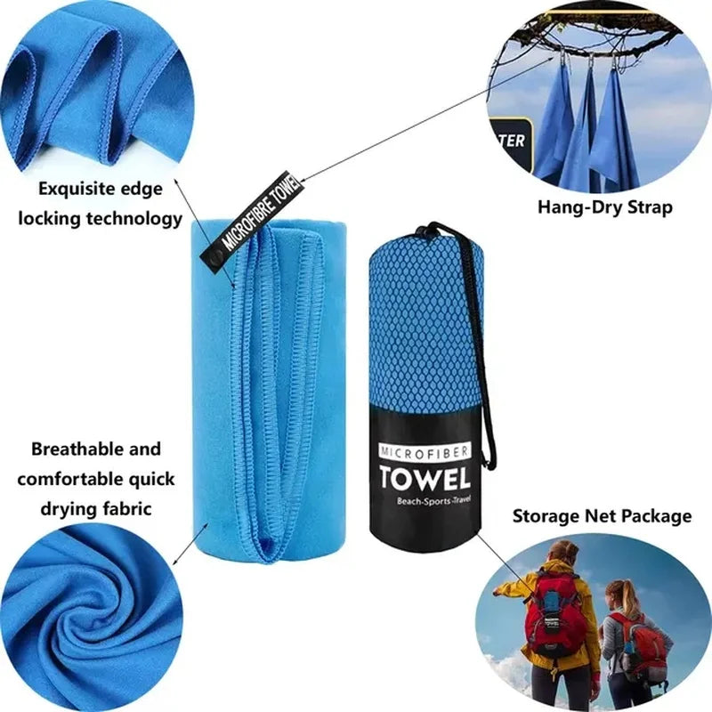 Quick-Dry Sports Towel 40X80/76X152CM Microfiber